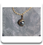 One of a Kind Tahitian Pearl Pendant ( No Chain )